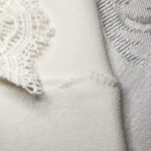 Ann Taylor Cream Lace Sleeveless Top S - Picture 12 of 12